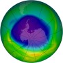 Antarctic Ozone 2007-09-27